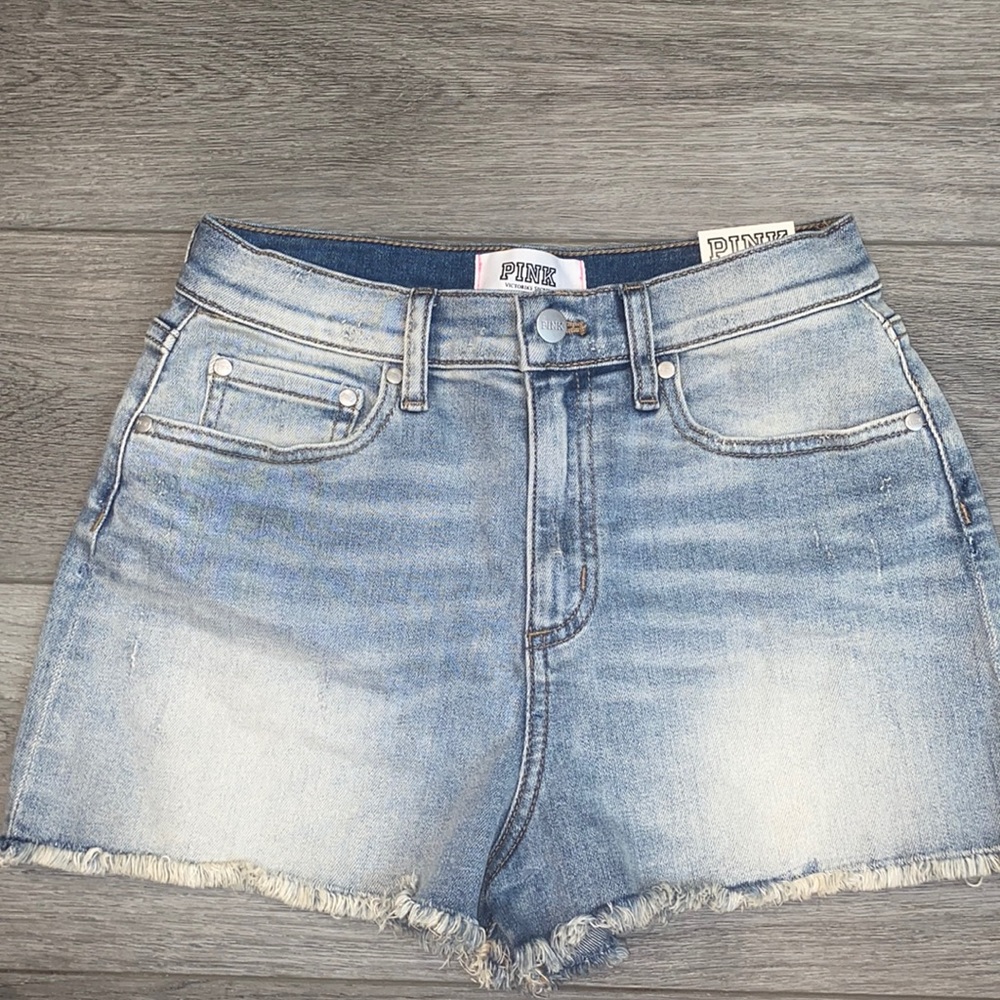 VS PINK High-Waisted Shorts